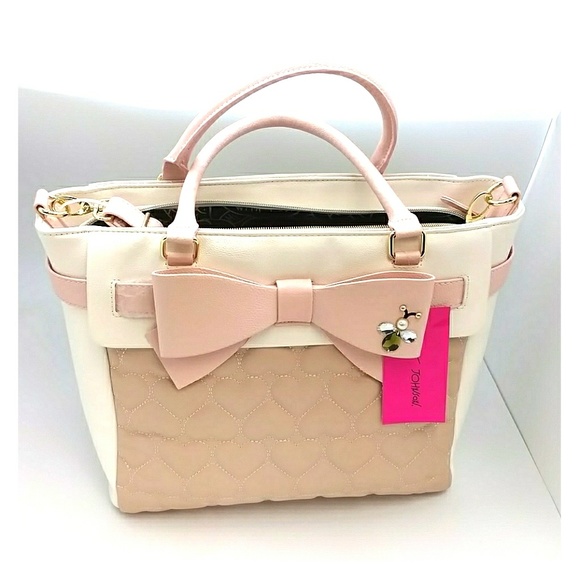 Betsey Johnson Handbags - Betsey Johnson bow handbag